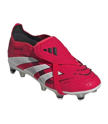 Chaussures De Foot Pour Terrain Souple Predator Elite Femme Rouge Blanc Adidas