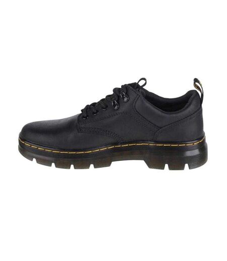Mens Reeder Full Grain Leather Shoes Black Dr Martens