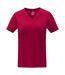 Elevate Womens/Ladies Somoto V Neck T-Shirt (Red) - UTPF3926