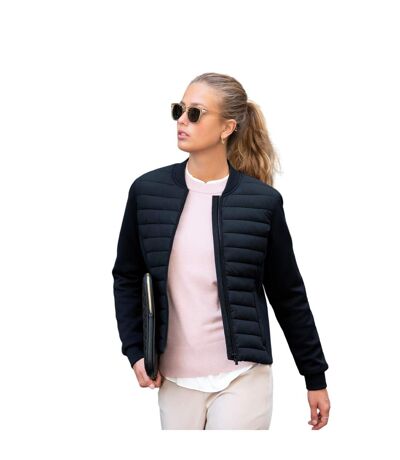 Doudoune Matelassée Crescent Femme Bleu Marine Nimbus