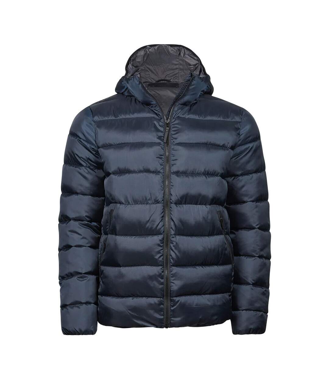 Mens lite padded jacket navy Tee Jays