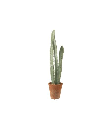 Plante Artificielle en Pot Cactus 81cm Vert