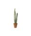 Plante Artificielle en Pot Cactus 81cm Vert