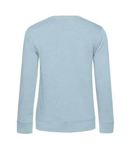 B&C Womens/Ladies Organic Sweatshirt (Duck Egg Blue) - UTBC4721