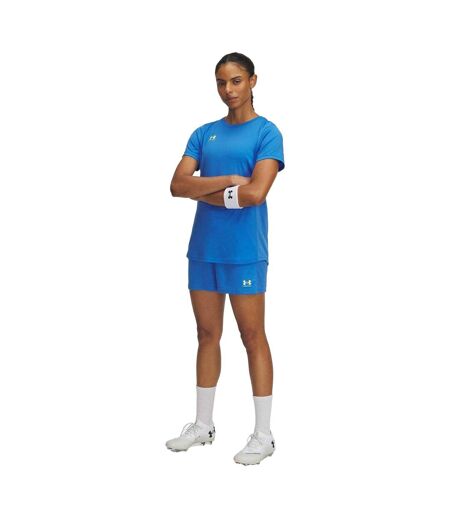 Womens/ladies Football Shorts Blue Under Armour
