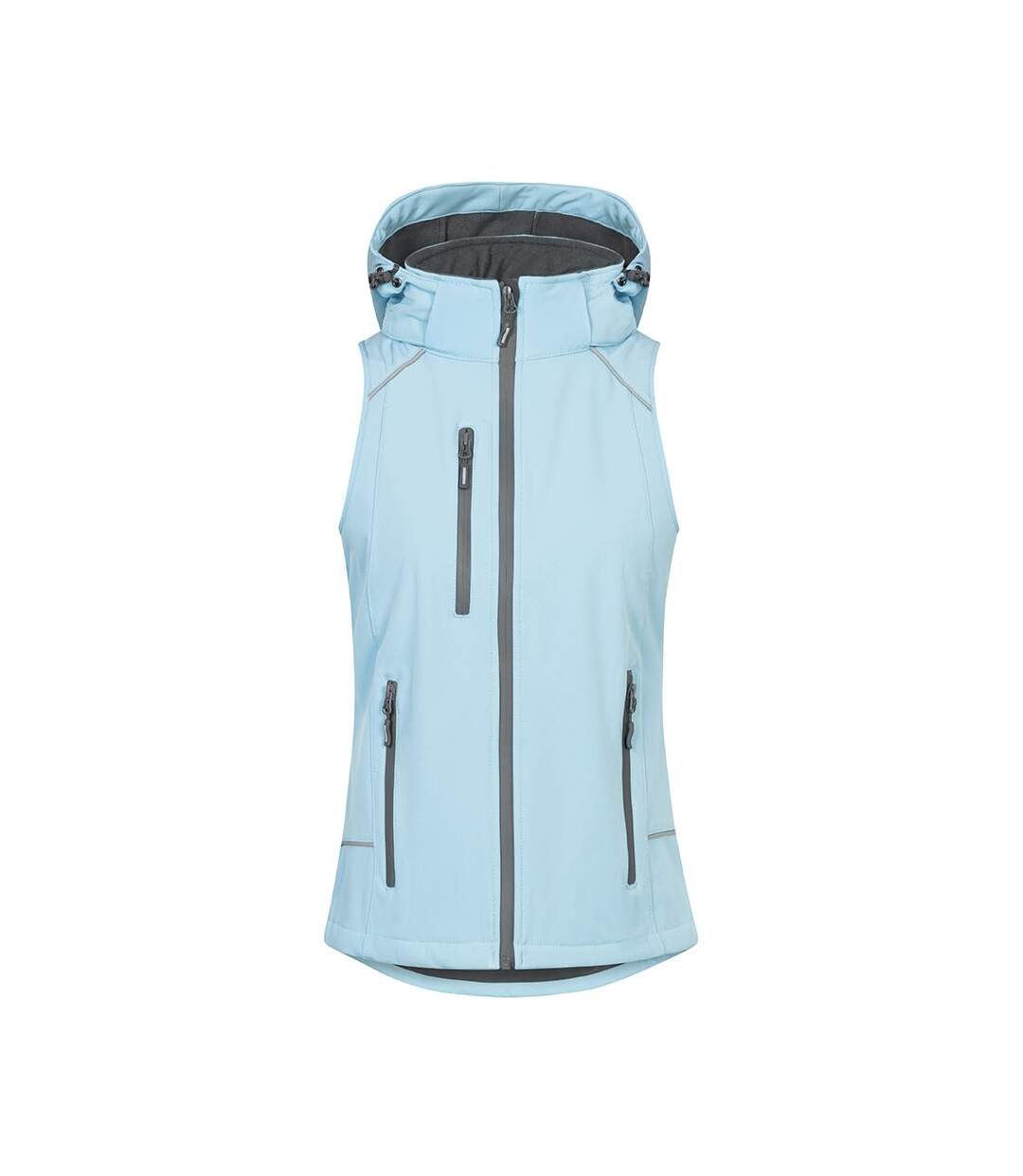 Veste Sans Manches Femme Bleu Glacier Promodoro-1