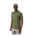 Mens Tape Taped Shoulders T-shirt Green Moschino-4