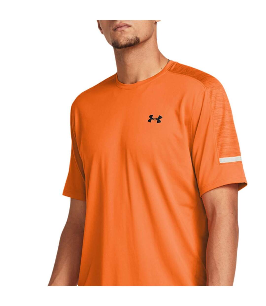 Mens Tech Utility Short-sleeved T-shirt Orange Under Armour-4