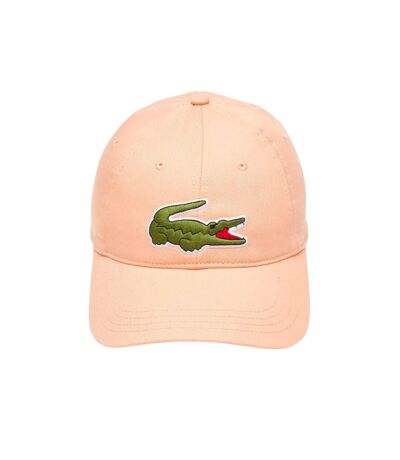 Casquette de baseball orange Lacoste