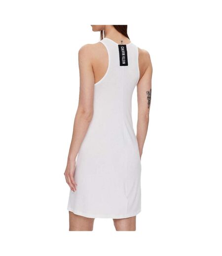 Robe Blanche Femme Calvin Klein Tank Dress - L