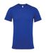 Unisex adult jersey crew neck t-shirt true royal Bella + Canvas