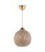 Suspension boule en jute Carmen