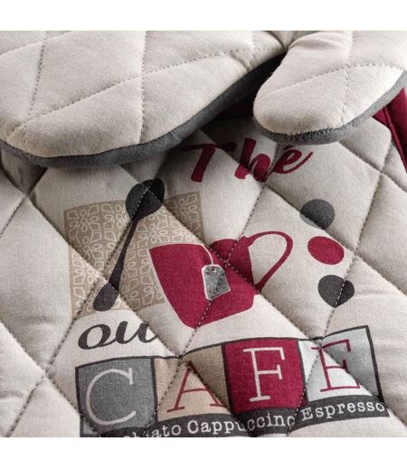 Gant & Manique Coton Déjeuner 28cm Taupe