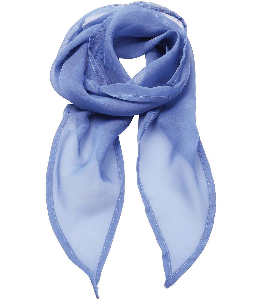 Foulard mousseline - PR740 - bleu-2