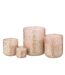 Bougie Parfumée Mosaïque Cyra 15cm Tender Rose-4