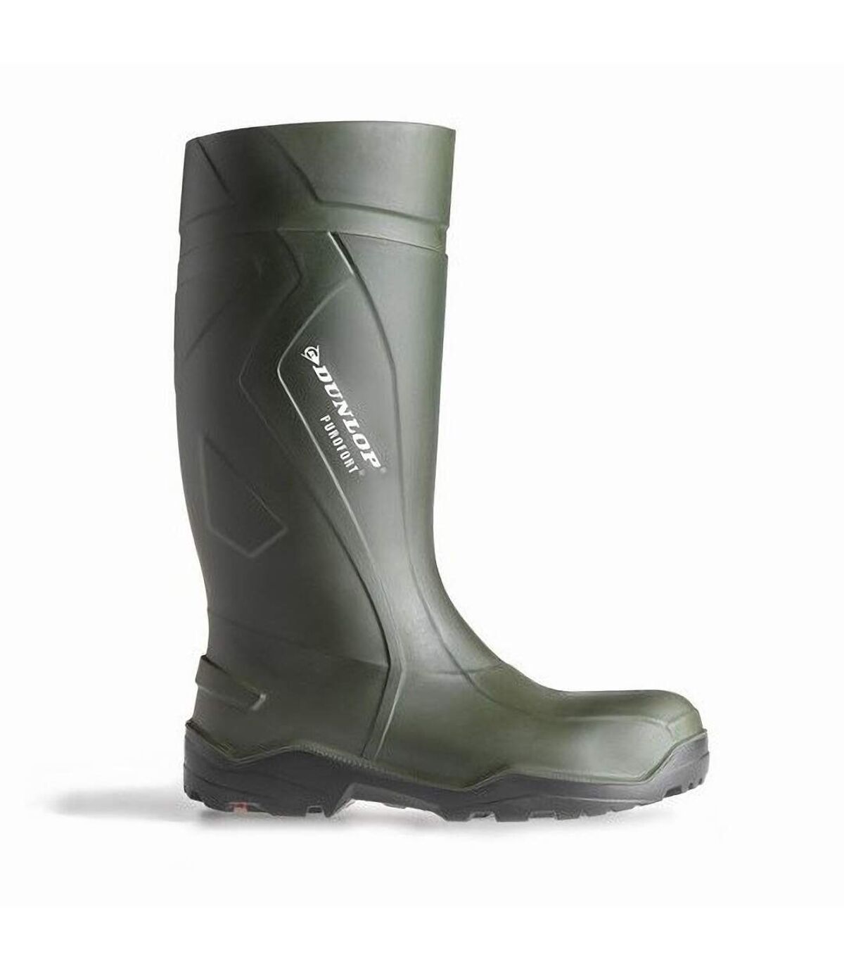 Dunlop C762933 Purofort+ Full Safety Standard Wellington Boxed / Womens Safety Boots (Green) - UTFS1487