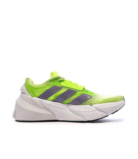 Chaussures de running jaunes fluo adidas adistar 2