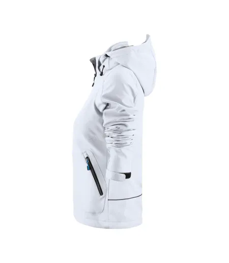 Veste Softshell Karting Femme Blanc Printer