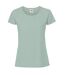 T-shirt femmes vert de gris Fruit of the Loom