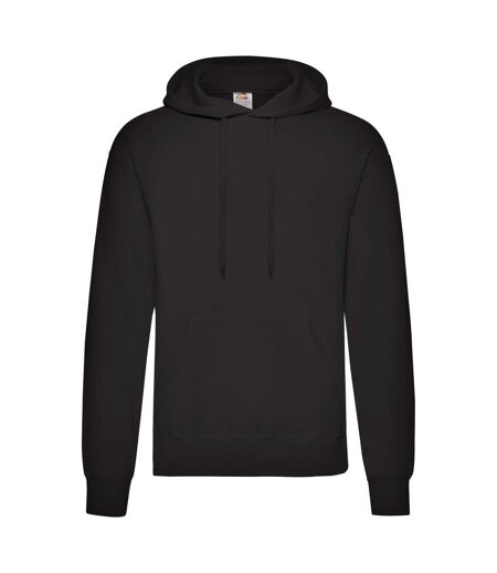 Sweat À Capuche Classic Homme Noir Fruit Of The Loom