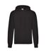 Sweat À Capuche Classic Homme Noir Fruit Of The Loom-1