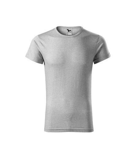T-shirt Fusion Homme Gris Malfini