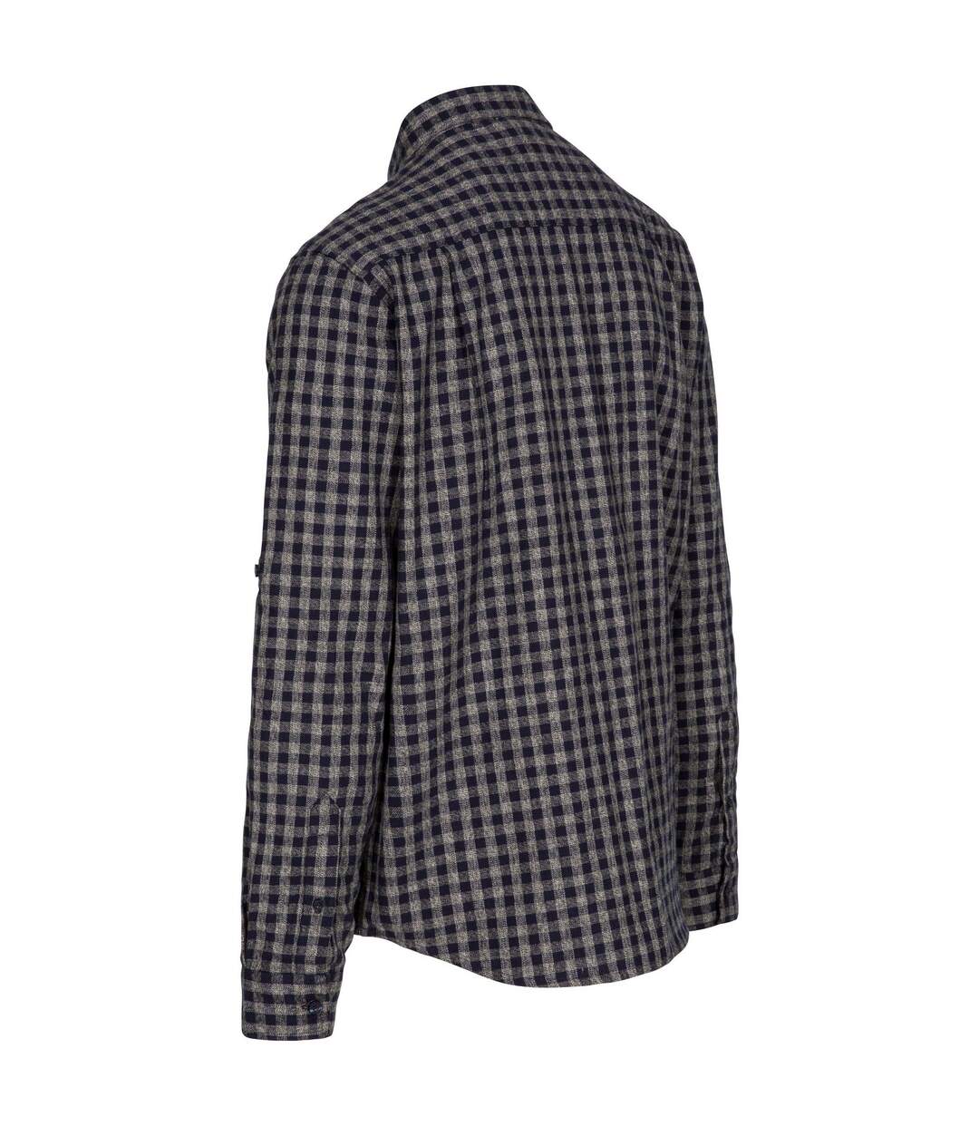 Trespass Mens Participate Shirt (Navy Check)