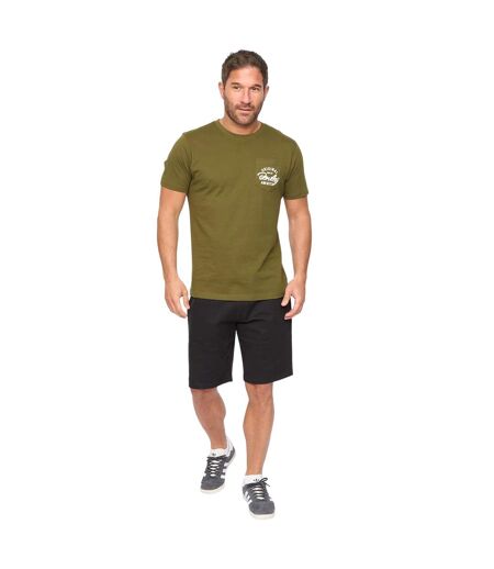 Mens Milestan T-shirt Olive Bewley & Ritch