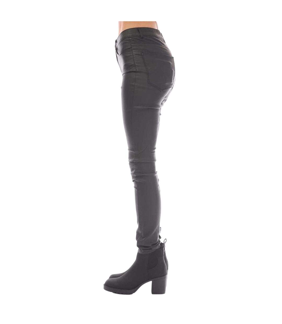 Pantalon Anne K Femme Noir Only-3