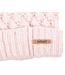 Bonnet Pompon INFINITF Femme 0212 LUREX ROSE-4