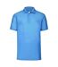 Jerzees Colours Mens Ultimate Cotton Short Sleeve Polo Shirt (Sky Blue) - UTBC569