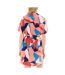 Robe chemise rose/bleu femme pieces canisty - xs-2