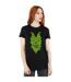 Disney Womens/Ladies The Descendants Maleficent She Is Watching Coton Boyfriend T-Shirt (Noir) - UTBI20051-2