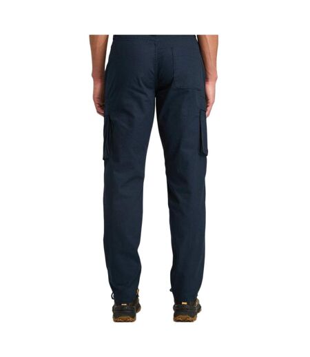Pantalon droit cargo marine homme timberland badge ripstop - l