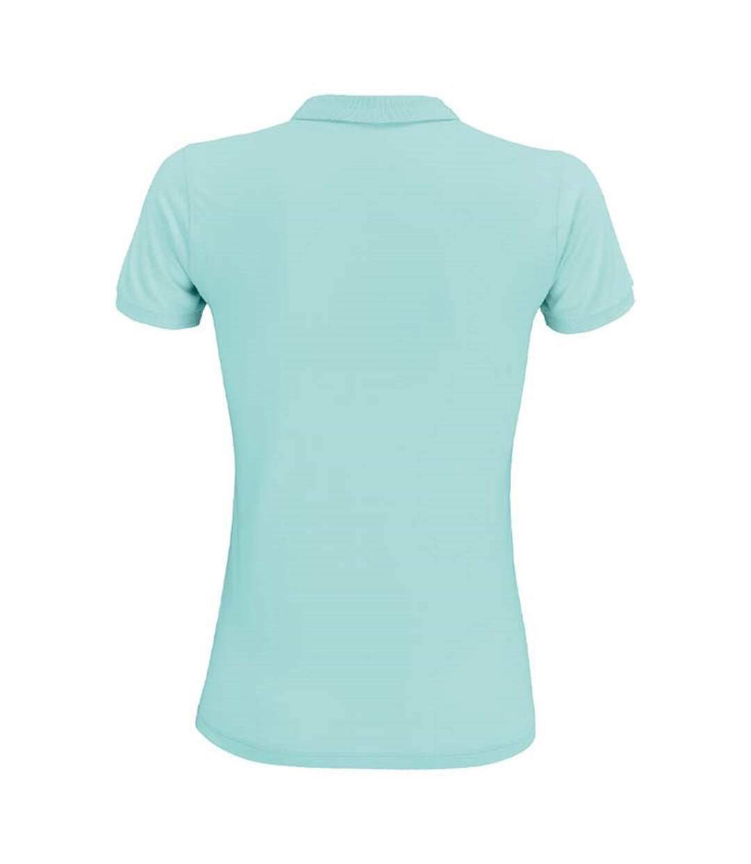 Womens/ladies planet organic polo shirt arctic blue SOLS