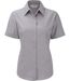 Chemise manches courtes - Femme - RU933F - gris silver