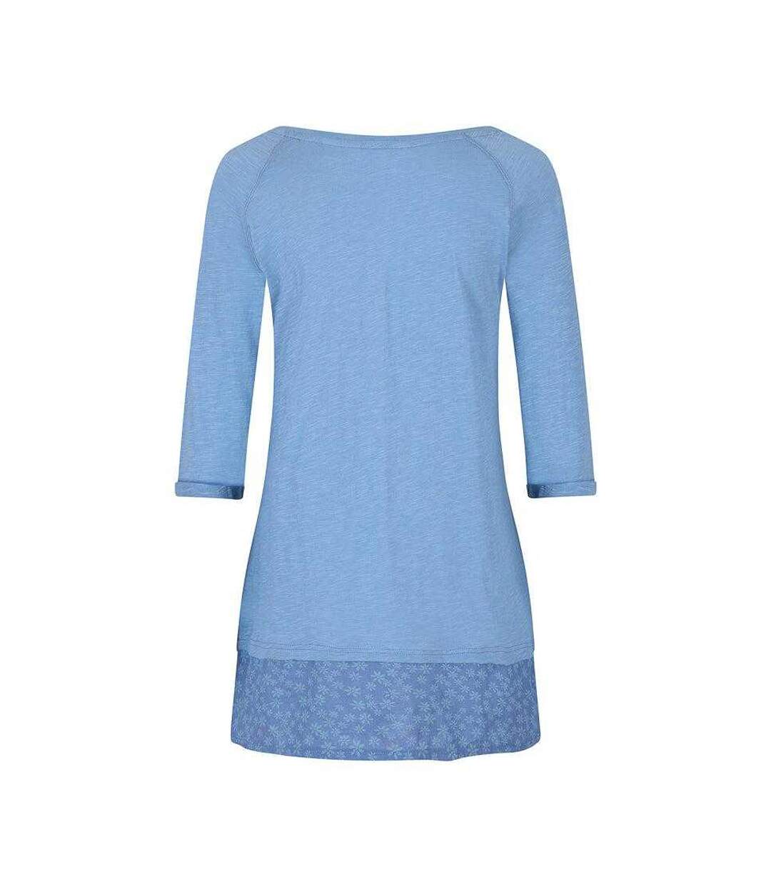 Tunique Manches ¾ Femme Bleu Pâle Lazy Jacks-3