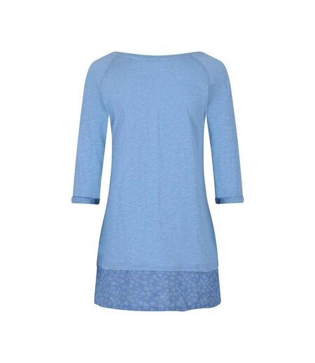 Tunique Manches ¾ Femme Bleu Pâle Lazy Jacks
