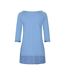 Tunique Manches ¾ Femme Bleu Pâle Lazy Jacks-3