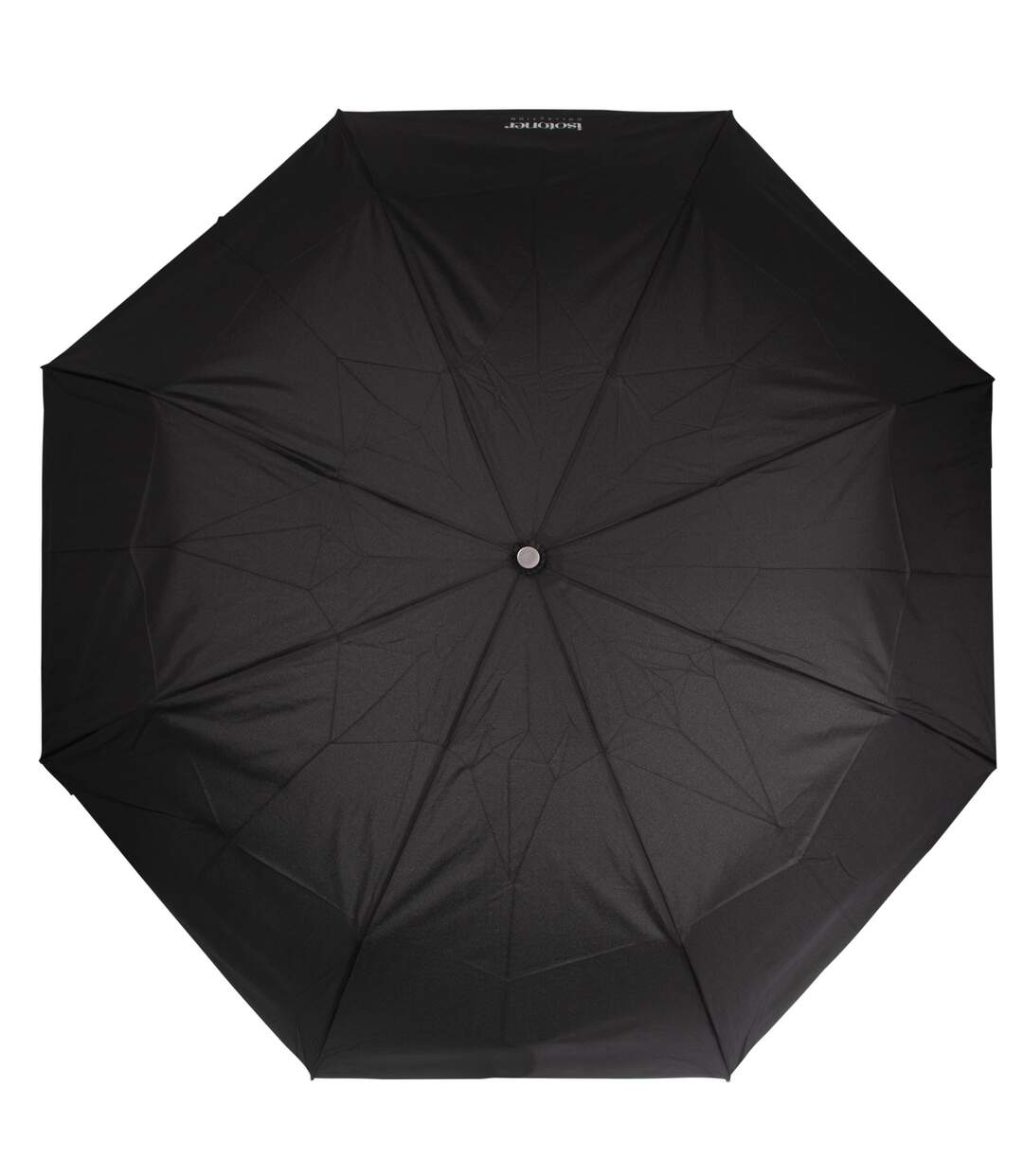 Isotoner Parapluie homme poignée travaillée-3