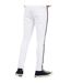 Mens Contrast Striped Taped Jeans White Brave Soul-3