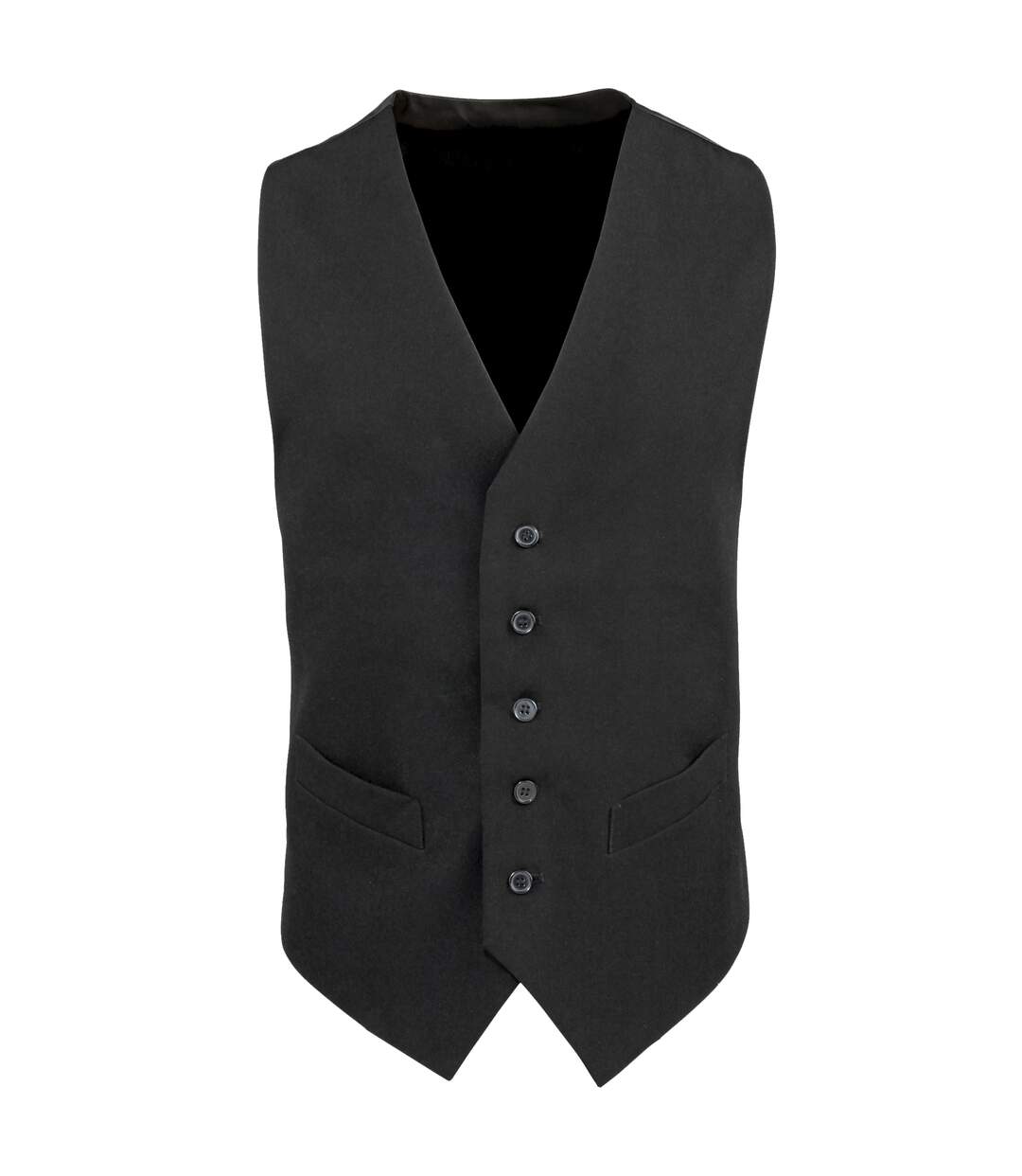 Gilet de bar doublé homme noir Premier-1