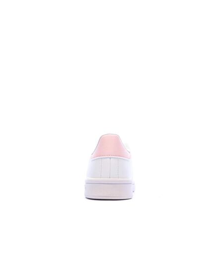 Baskets blanc/rose femme adidas urban court