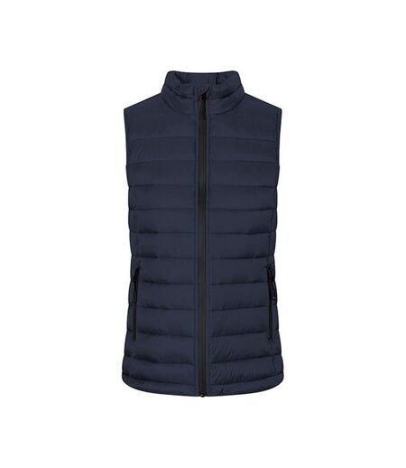Doudoune Sans Manches Femme Bleu Marine Promodoro