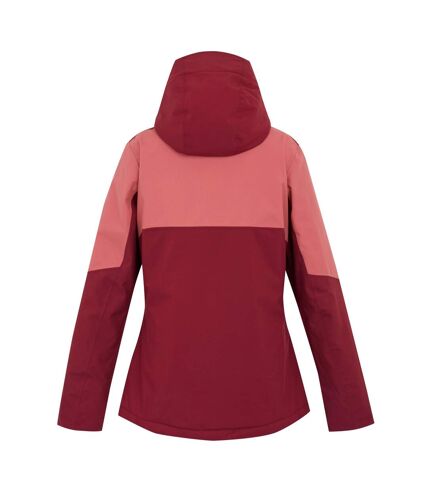 Veste imperméable kelora femme rouge foncé / rouge clair Regatta