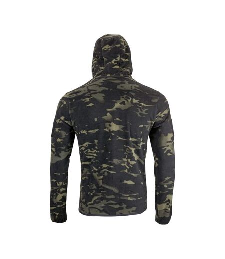 Sweat À Capuche Motif/style Camouflage Tactical Homme Noir Viper