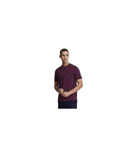 T-shirt Manches Courtes Motif/style Aigle Tonal Homme Rouge Lyle & Scott