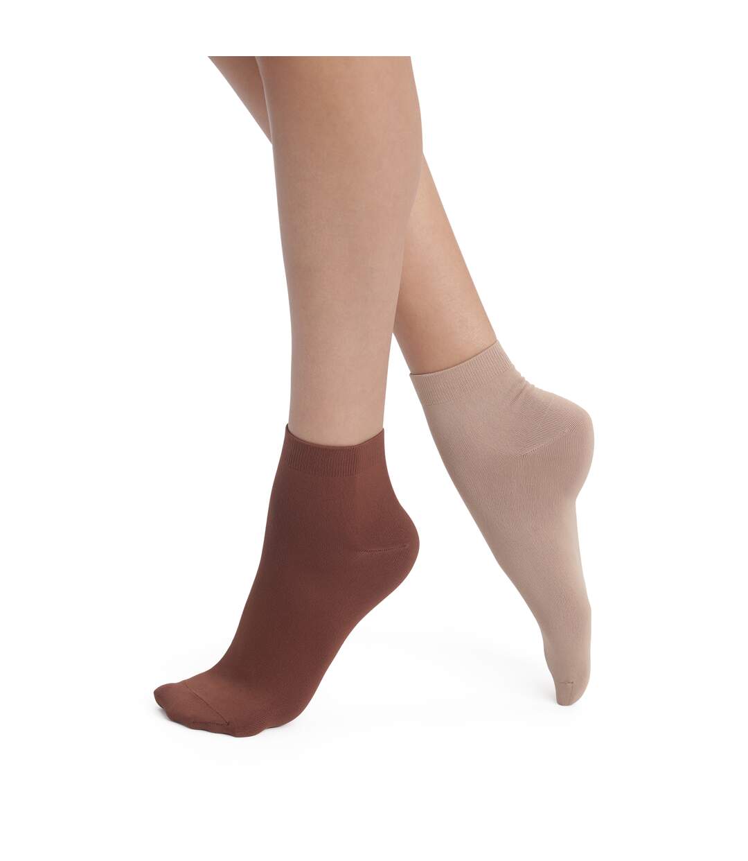 Lot de 2 Paires de Chaussettes Skin-1