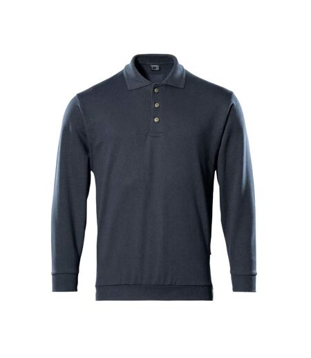 Mens Trinidad Crossover Polo Sweatshirt Dark Anthracite Mascot