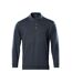 Mens Trinidad Crossover Polo Sweatshirt Dark Anthracite Mascot-1